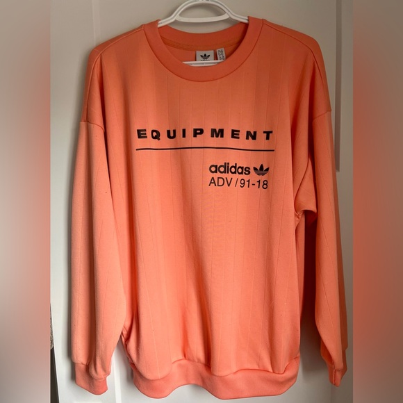 Adidas Originals Relaxed Crewneck Sweatshirt - Picture 1 of 5